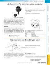 Geflanschter Strahlteilerhalter von Oriel - 1