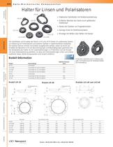 Halter für Linsen und Polarisatoren - 1