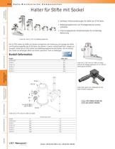 Halter für Stifte mit Sockel - 1