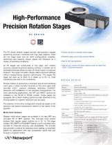 High-Performance Precision Rotation Stages