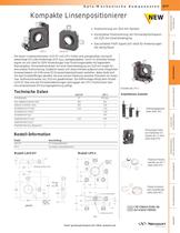 Kompakte Linsenpositionierer - 1