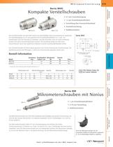 Kompakte Verstellschrauben Serie BHC - 1