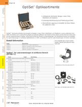 OptiSet ™ Optiksortimente - 1