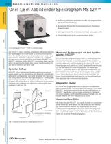 Oriel 1/8 m Abbildender Spektrograph MS 127i™ - 1