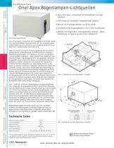 Oriel Apex Bogenlampen-Lichtquellen - 1