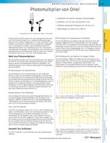 Photomultiplier von Oriel - 1