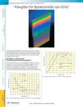 Plangitter für Spektrometer von Oriel - 1