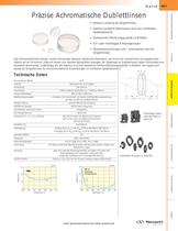 Präzise Achromatische Dublettlinsen - 1