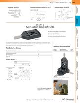 Serie MS Miniatur-Lineartische - 4