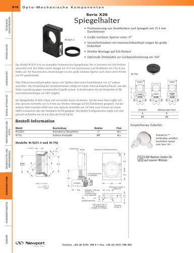 Serie X26 Spiegelhalter