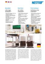 Datenblatt Luftreiniger VITAPOINT