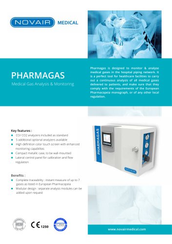 Pharmagas - Medical Gas Analysis & Monitoring