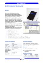 Acquisition module for networks  PC 10