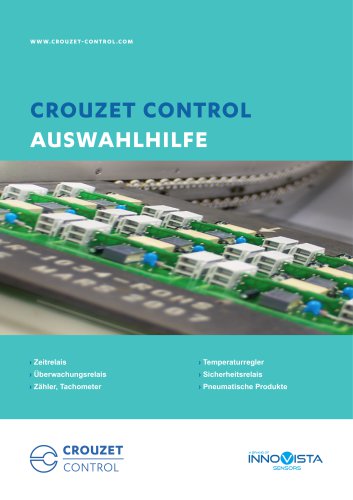 CROUZET CONTROL AUSWAHLHILFE