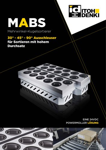 MABS - Mehrwinkel-Kugelsortierer