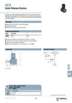 Blow-Off Device For Micro-Ejectors, MS Series