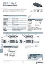 Electric Vacuum Switch, PSE100E Series