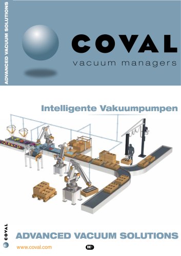 Intelligente Vakuumpumpen COVAL