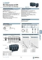 Mini-Vakuumpumpe Mit ASR, Reihe LEMP - 6
