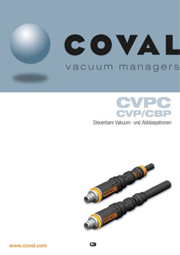 Steuerbare Vakuumpatronen, Baureihe CVPC-CVP-CBP