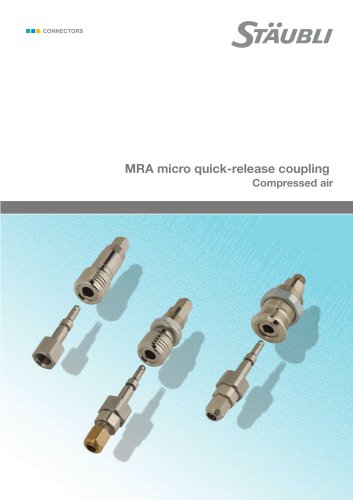 MRA Micro quick-release coupling