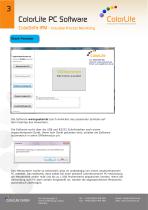 ColorDaTra – PC-Software ipm Übersicht - 3