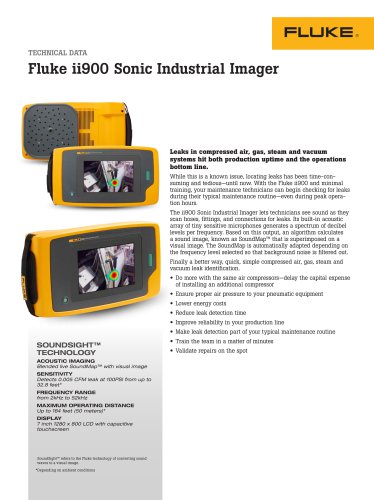 Fluke ii900 Sonic Industrial Imager