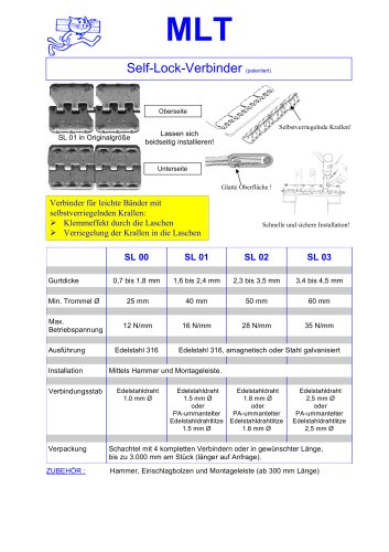 Self-Lock-Verbinder