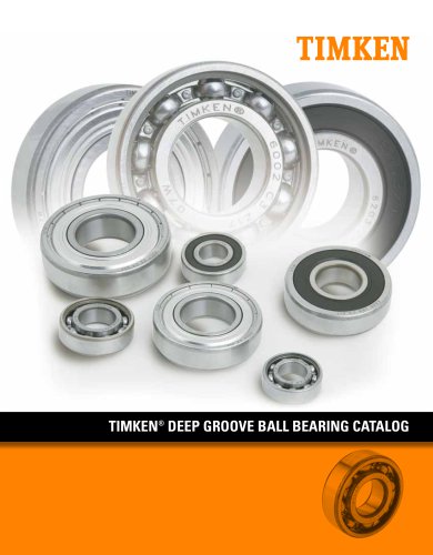 Deep Groove Ball Bearing