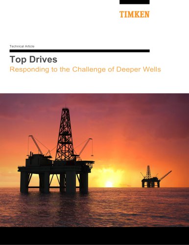 Responding to the Challenge of Deeper Wells