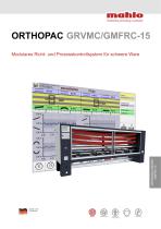Orthopac GRVMC - Schussfadenrichter für schwere Ware