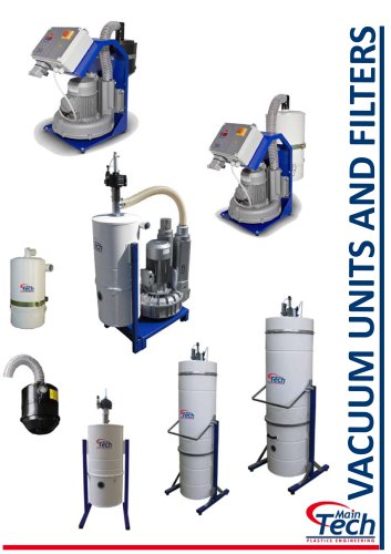 VACUUM UNITS AND FILTERS/ POMPE E FILTRI