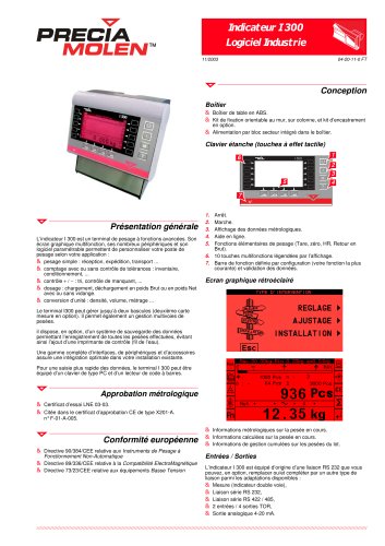 Weight indicator I 300