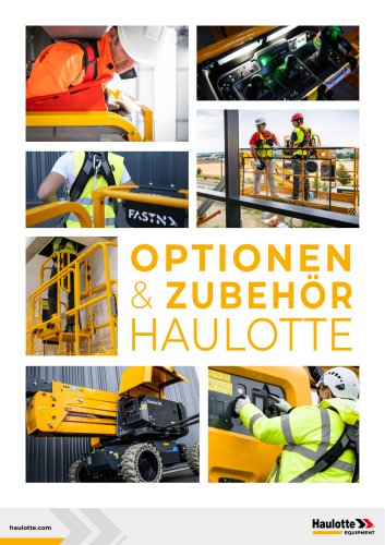 Optionen & zubeh&ouml;r brochure