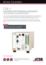 HIGH SPEED DIFFERENZDRUCKMESSKOPF | F28+-1
