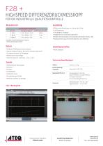 HIGH SPEED DIFFERENZDRUCKMESSKOPF | F28+-2