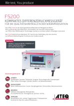 KOMPAKTES DIFFERENZDRUCKMESSGERÄT | F5200-1