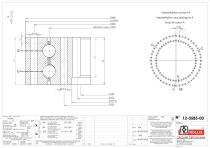 Specific slewing rings Double Row-Speed with internal gear