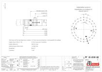 Standard single row ball slewing rings with external gear