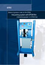  Hot jointing system with EPDM film
