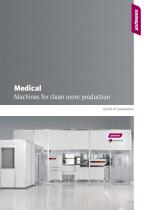 Medical Machines for clean room production