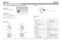 Form J screw-in RTD temperature probes TM1402