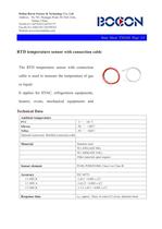 RTD temperature sensor -Pt100 -TM1101