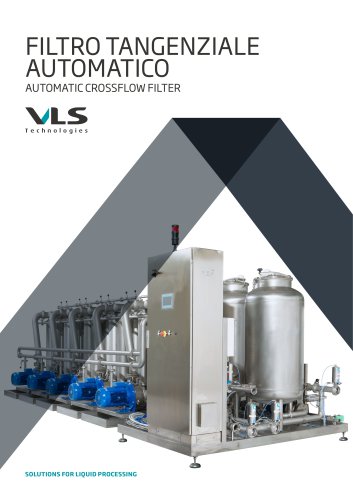 Automatic Crossflow Filter - TMF-I