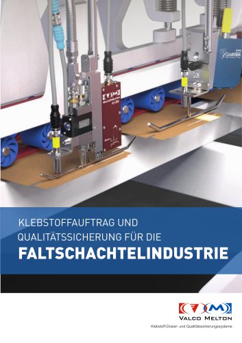 Klebe- und Qualitätssicherungssysteme für die Faltschachtelindustrie