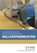 Klebstoffauftrag und Qualitätssicherung für die Wellpappenindustrie