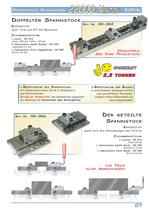 Modularer Spannstock 22000 N - 2