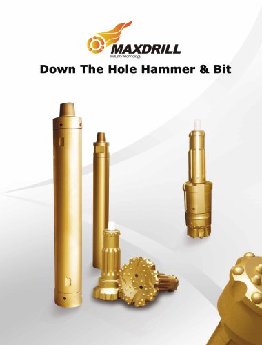 Maxdrill Down The Hole Drill Bits