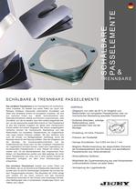 Schälbare & Trennbare Passelemente - 1