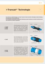 Parker Transair - Das innovative Rohrleitungssystem für industrielle Medien Katalog für Druckluft - Vakuum - Inerte Gase - 9